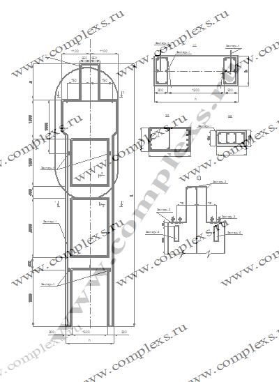 Колонна средняя 3КД 7-3 АтIVС-3